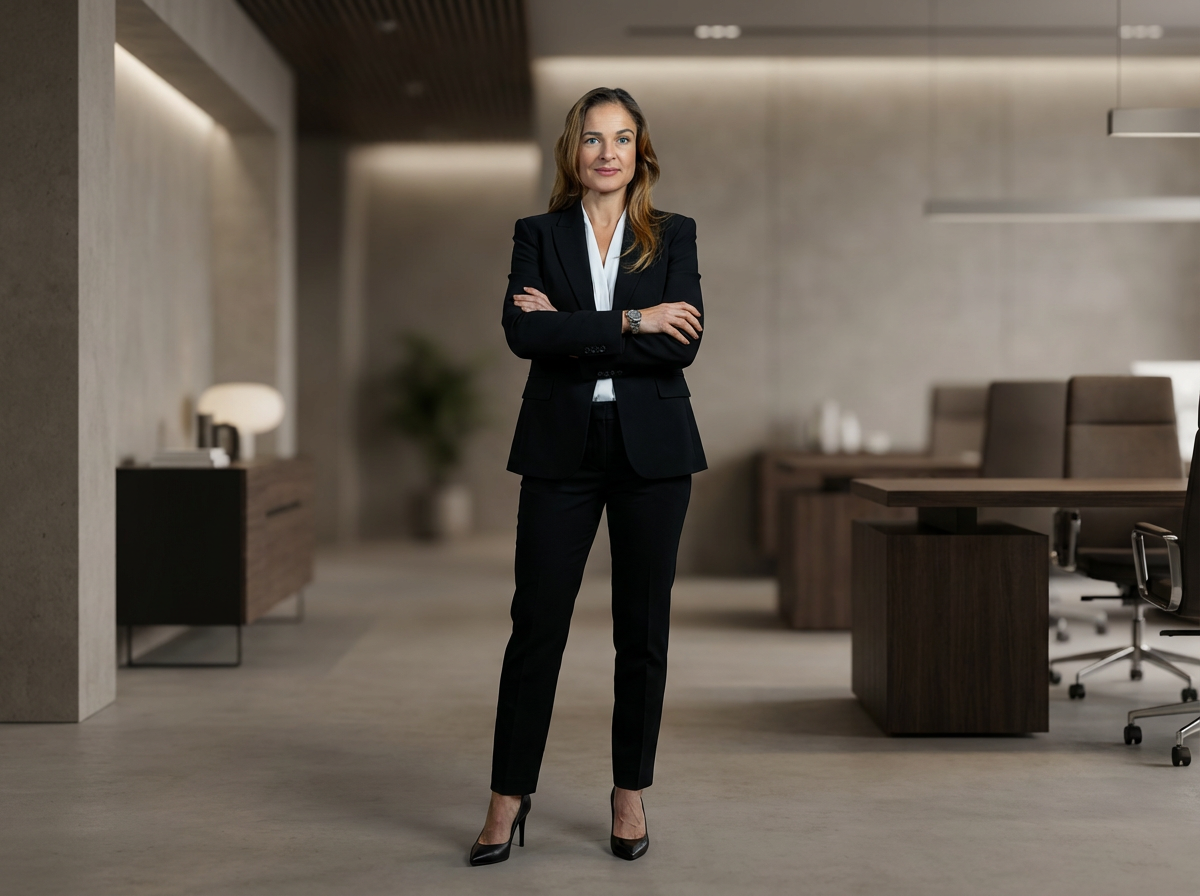 Svart Designer Kostym